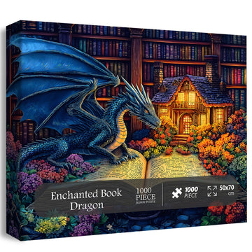 Libro encantado Dragon Jigsaw Puzzles 1000 Piece